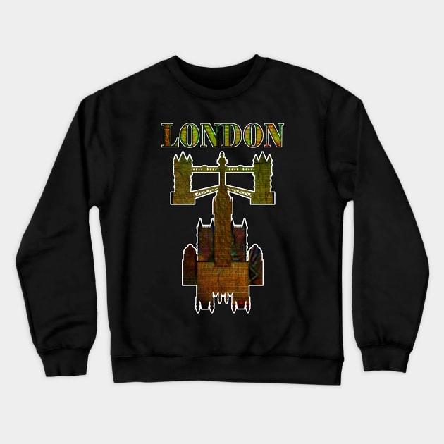 London Crewneck Sweatshirt by crunchysqueak